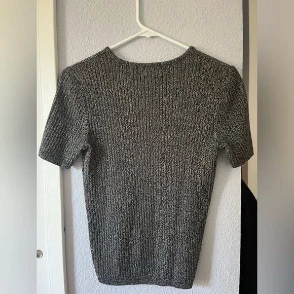 Laura Scott Knit Short Sleeve Sweater for Women (size small) - Picture 2 of 4